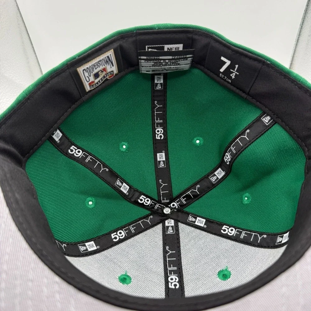 New Era 59Fifty Philadelphia Phillies Rare Green Colorpack Fitted Hat Size 7 1/4
